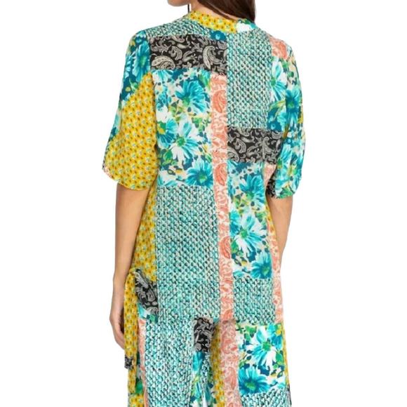 NEW JOHNNY WAS paisley ravenne top in multi - Picture 2 of 2